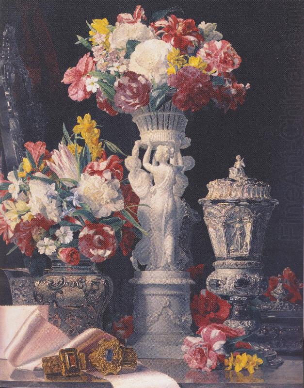 Ferdinand Georg Waldmuller Der Geburtstagstisch china oil painting image
